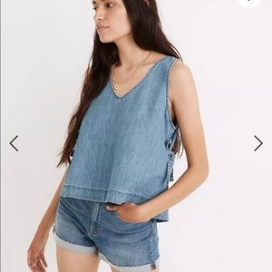 Madewell Womens Denim Top